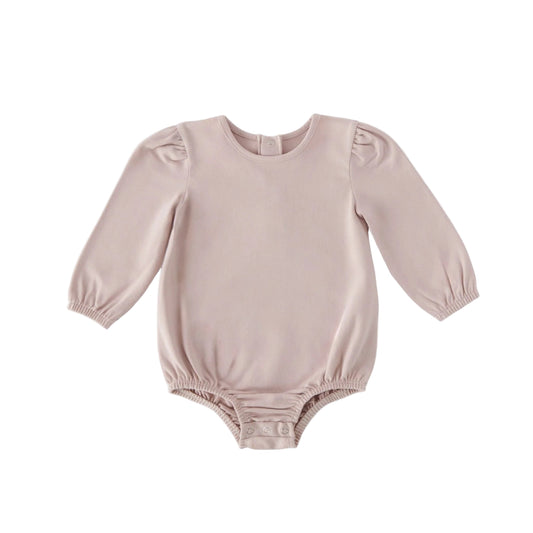Puff Sleeve One-Piece- Pink