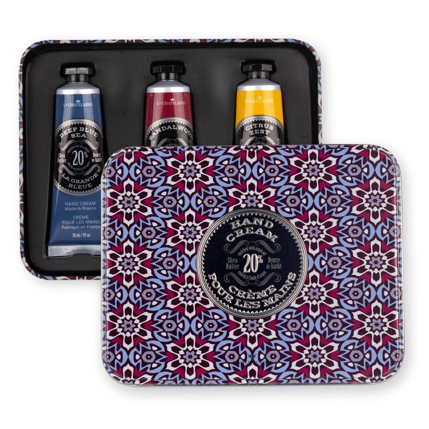 Red Mosaic Soap Trio