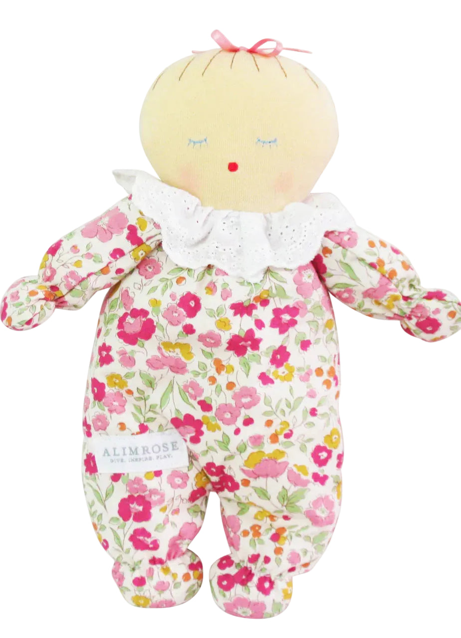 Asleep Awake Doll - Rose Garden