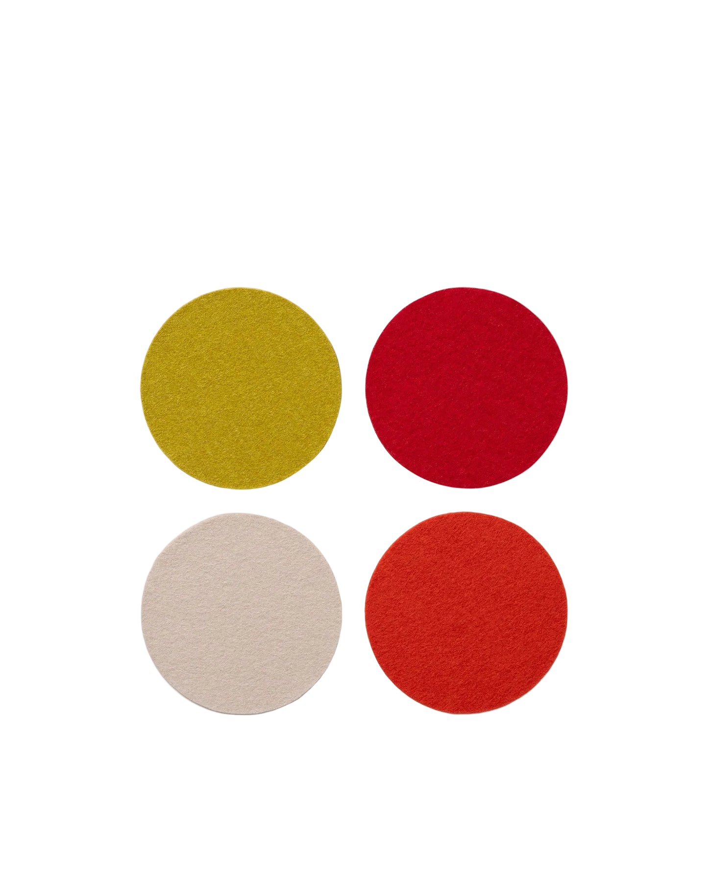 Round Felt Coasters - Elstar