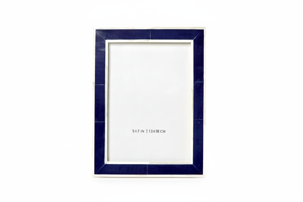 Navy Frame- 5x7