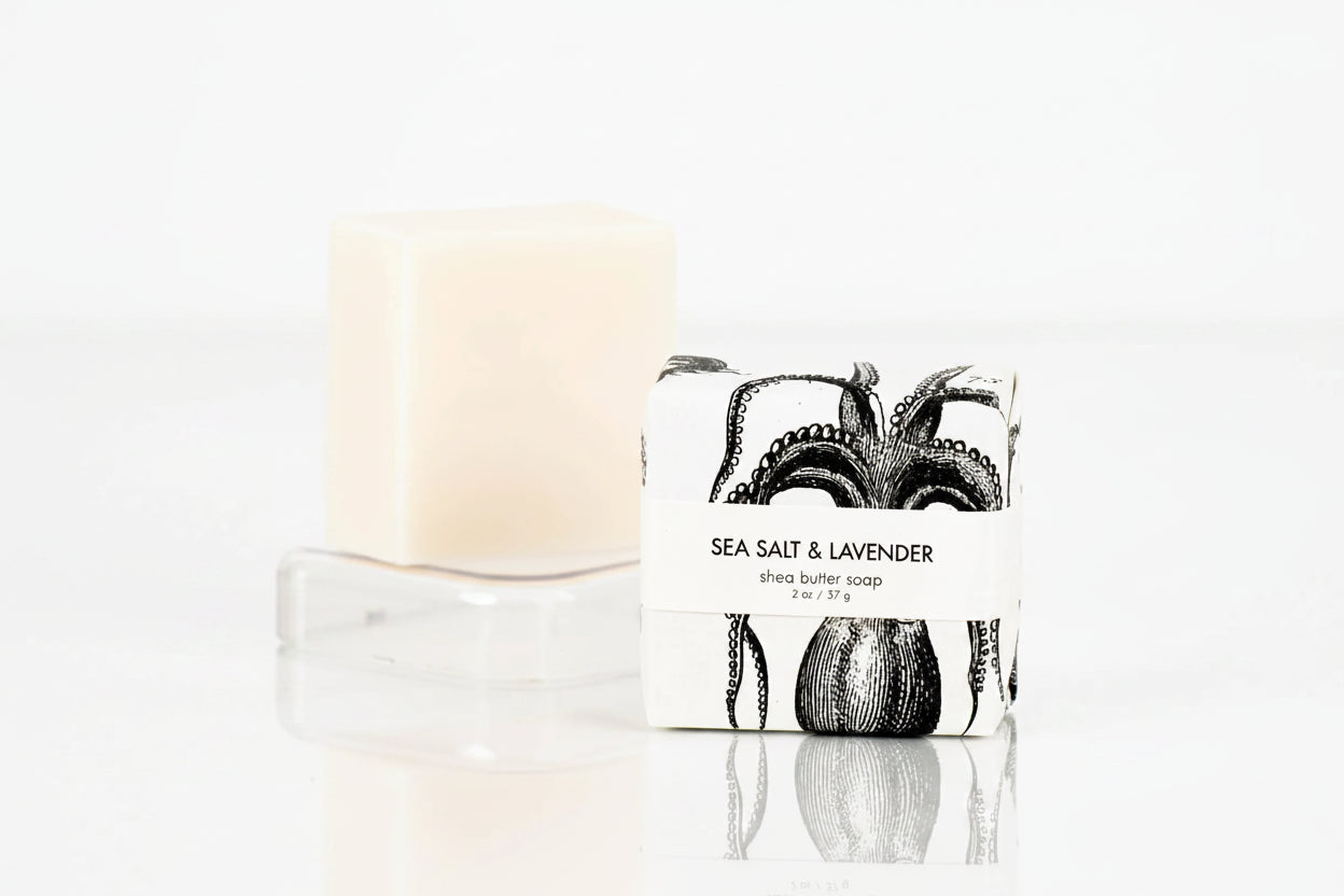Sea Salt & Lavender - Petite Shea Butter Soap