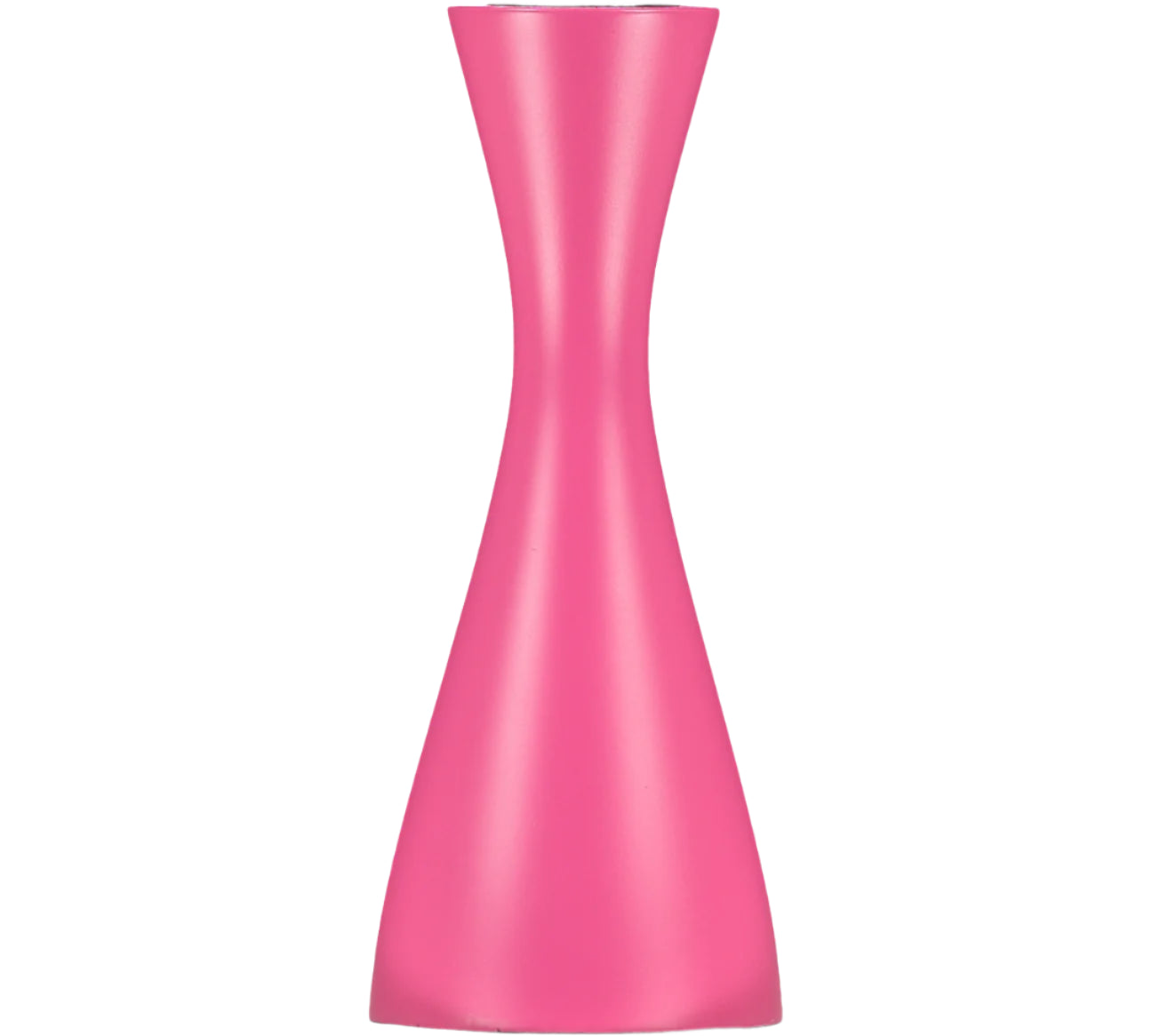 Short Hot Pink Candle Holder Set