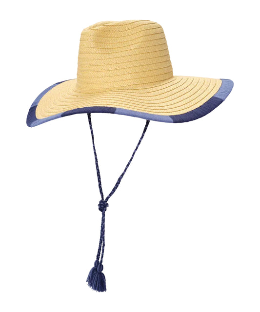 Summer Escape Floppy Hat- Indigo