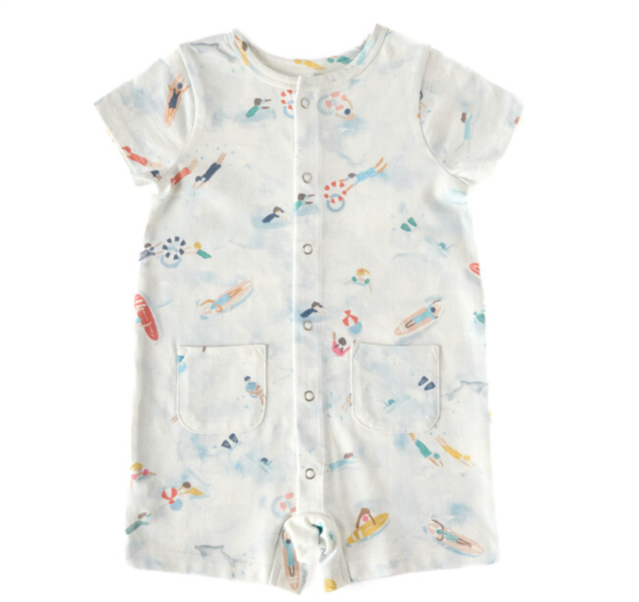 Surf Short Sleeve Romper