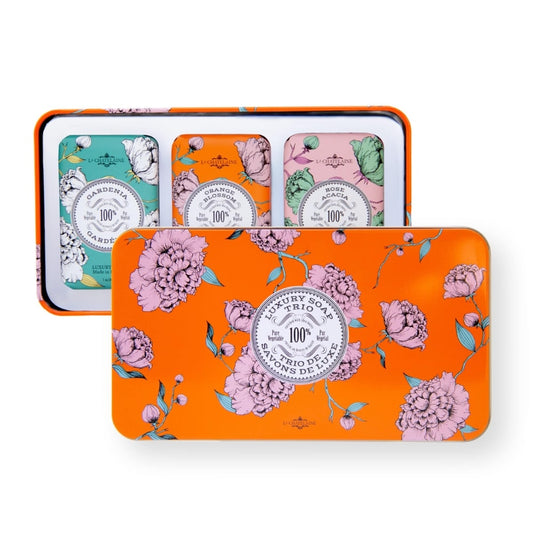 Orange Luxury Soap Trio