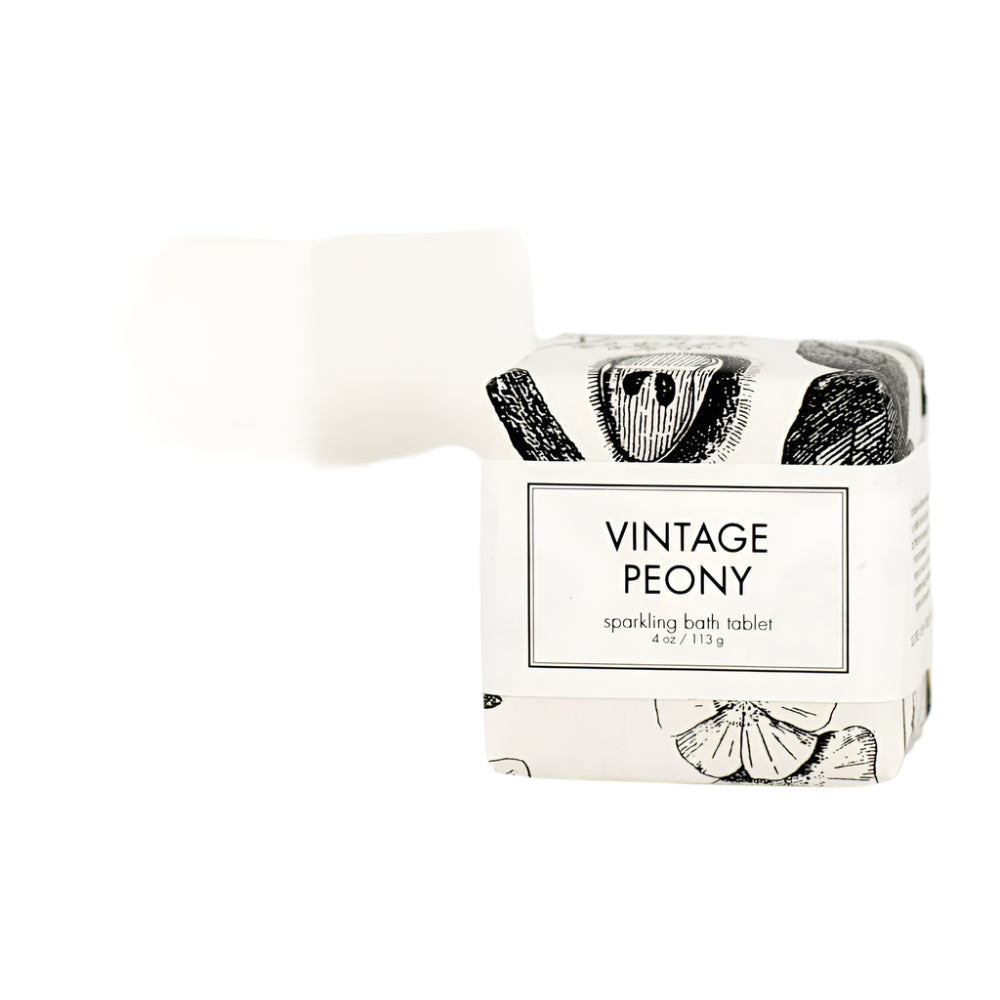 Vintage Peony Bath Tablet