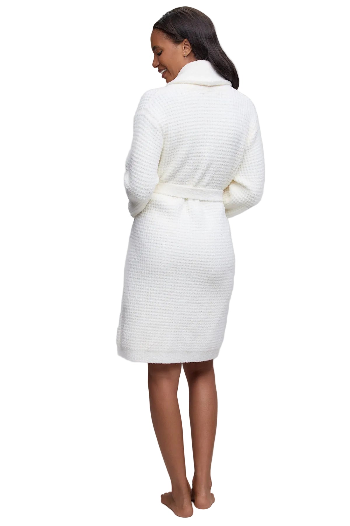 Waffle Robe - Pearl