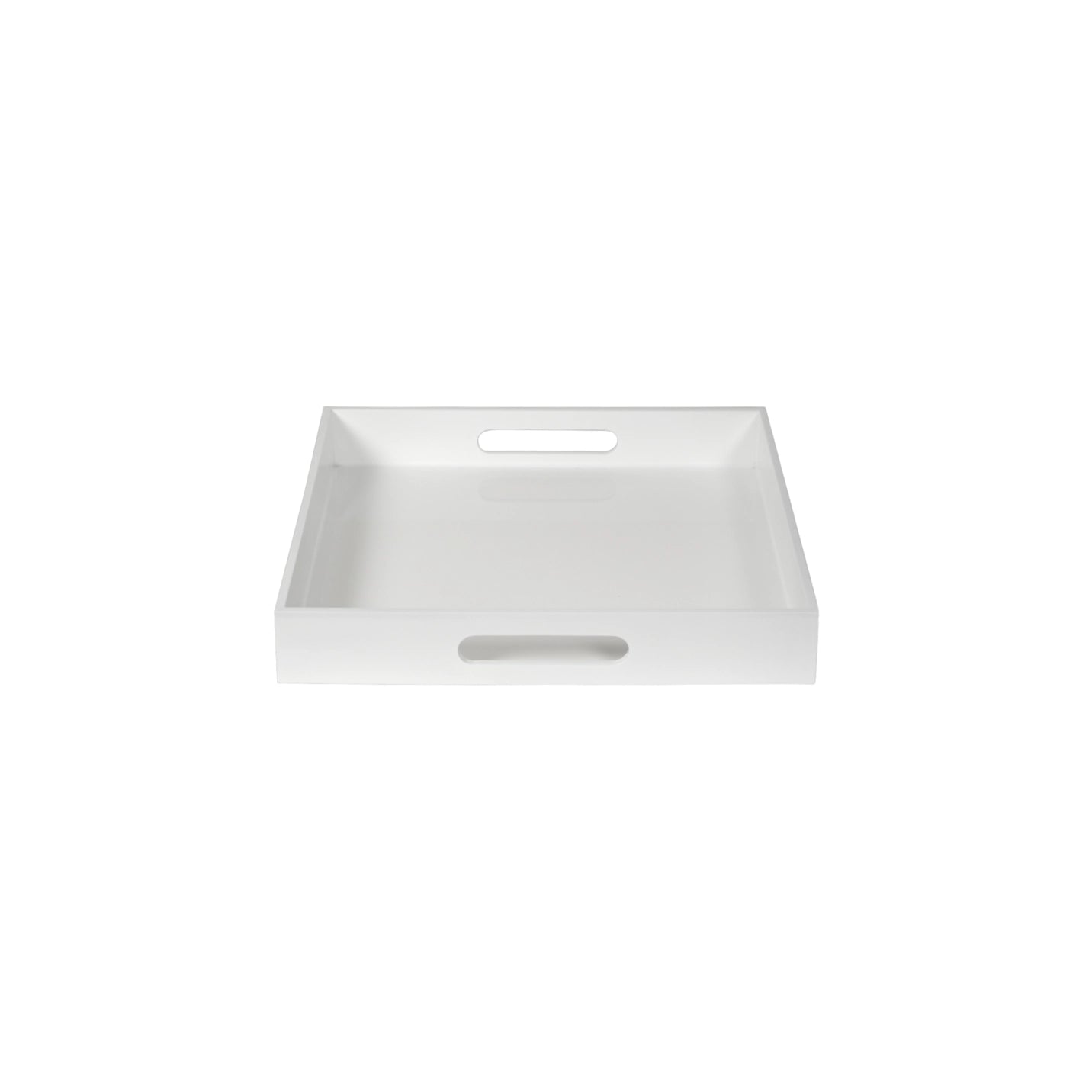 White Square Serving Tray