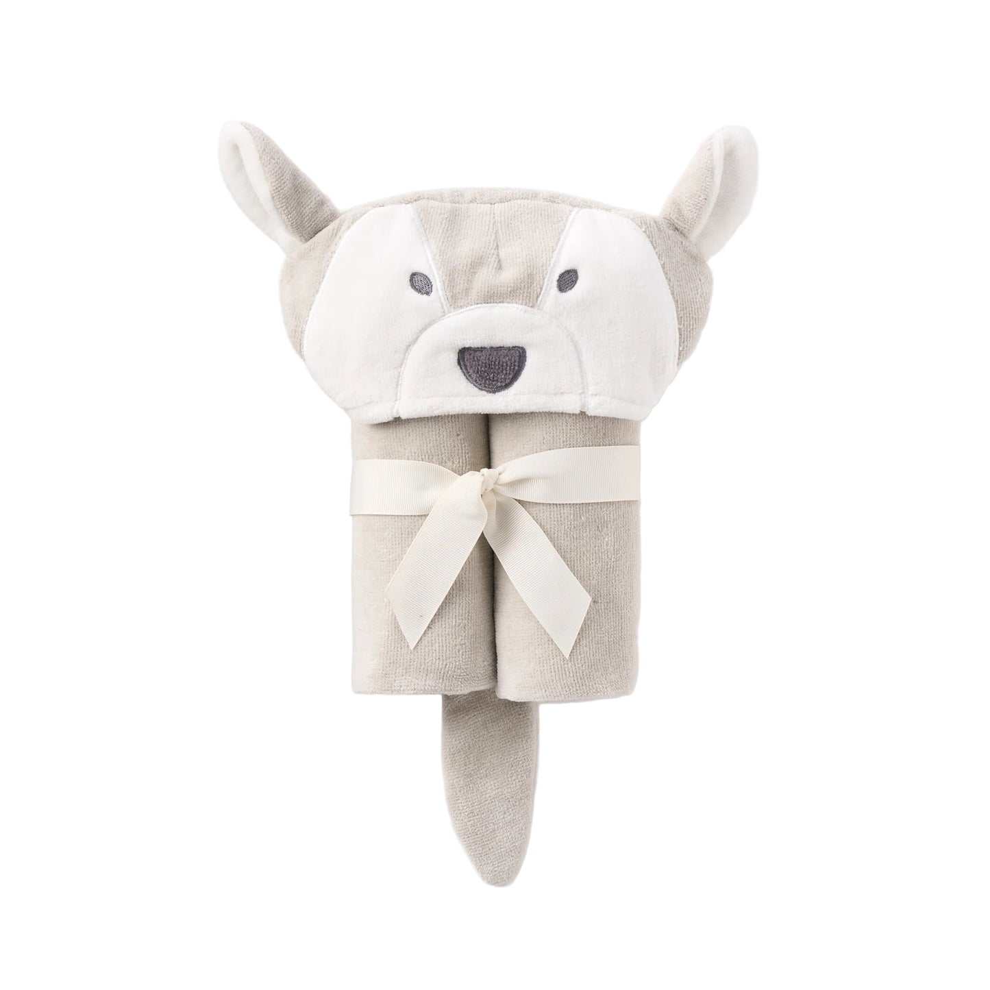 Hooded Bath Towel – Wolf