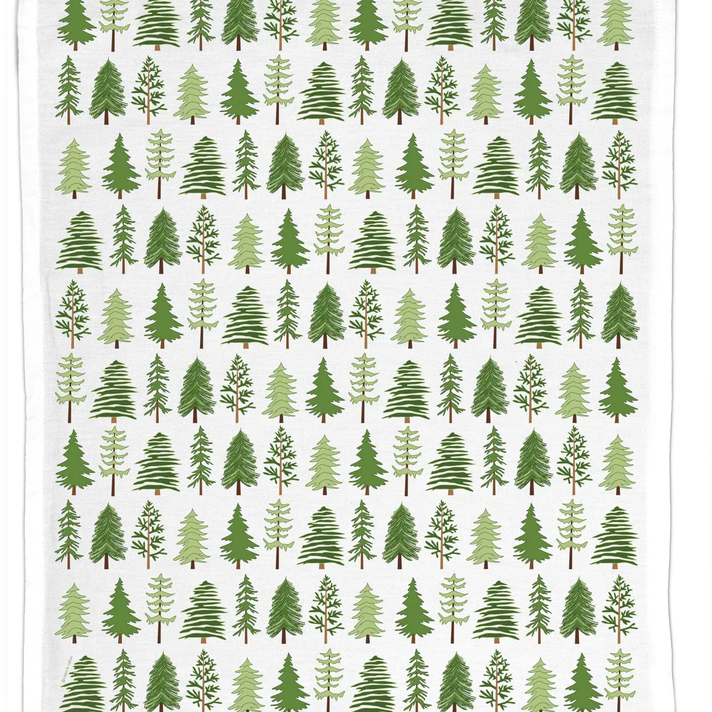 Tea Towel – Holiday Trees