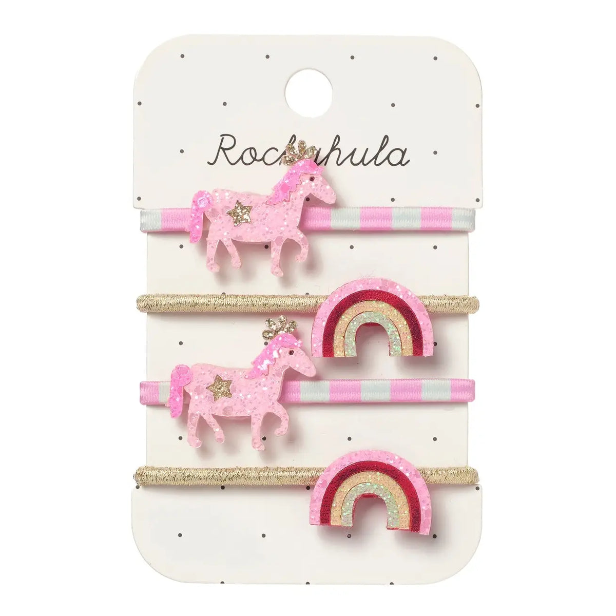 Pony Hair Bands - Set of 4