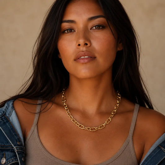 Sculptural Chunky Necklace