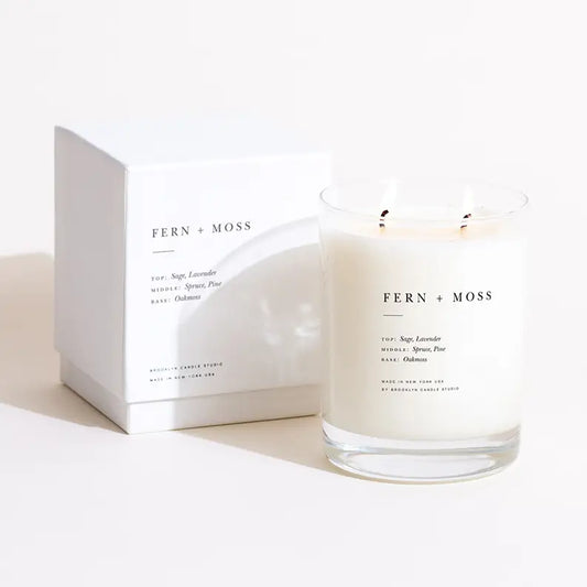 Fern and Moss Candle