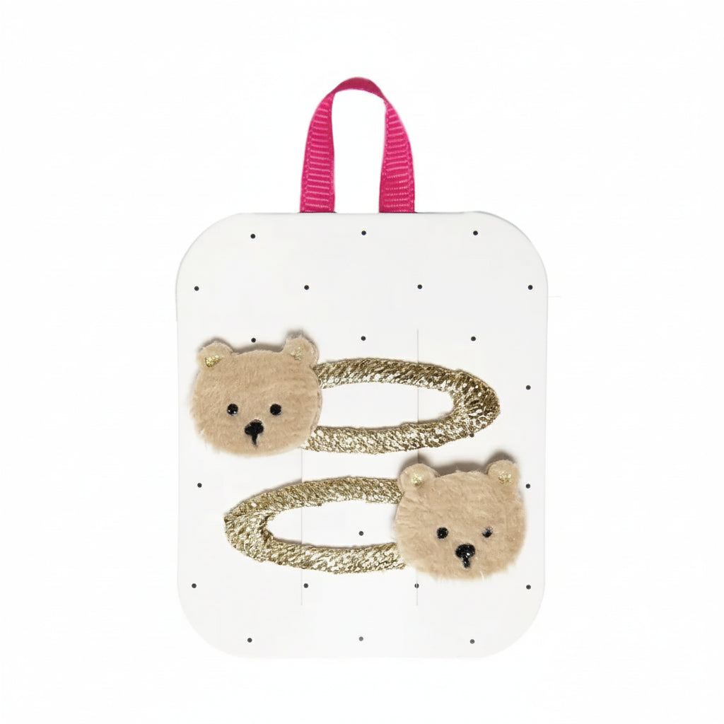 Teddy Bear Hairclips