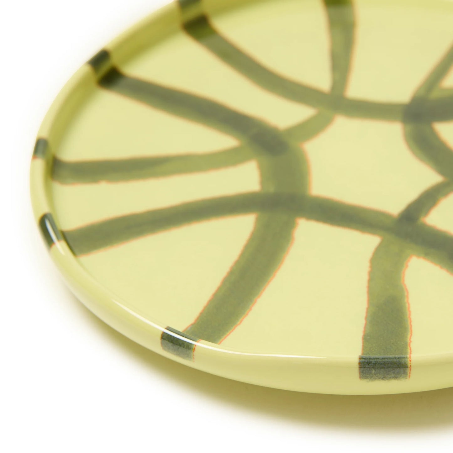Amalfi Appetizer Plate-Lime