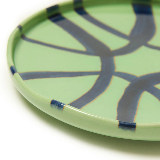Amalfi Appetizer Plate-Green