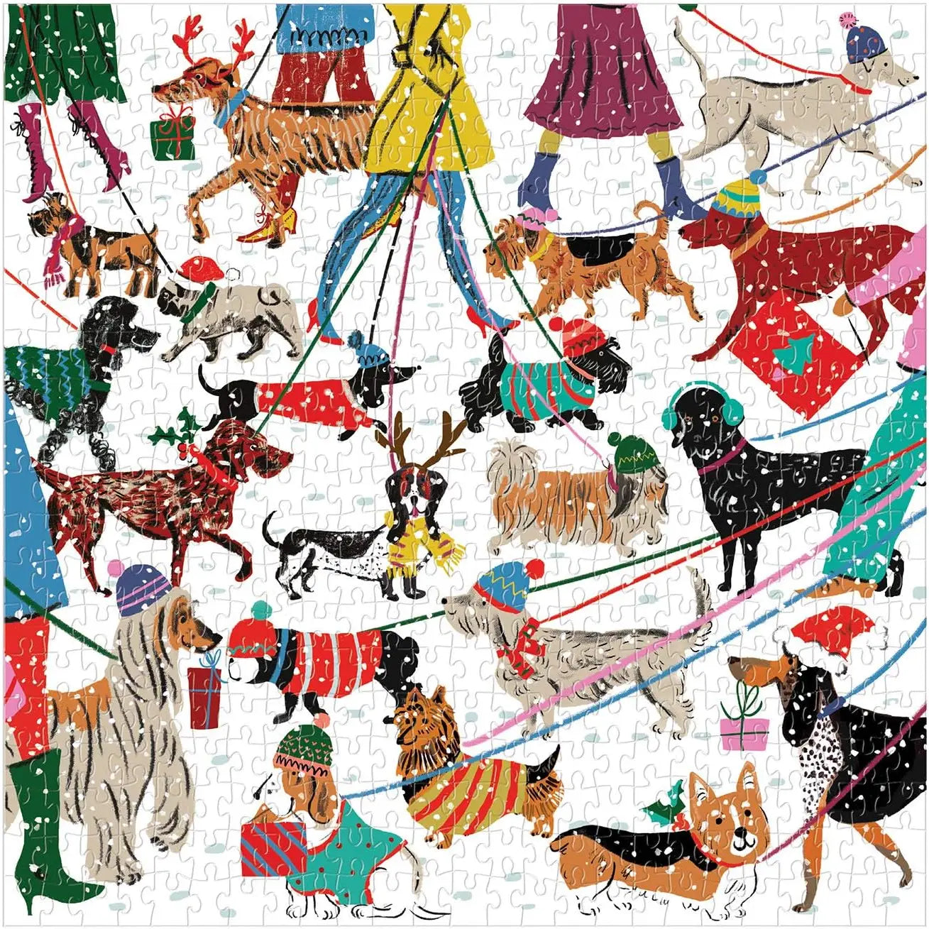 Winter Dogs- 500 Piece Puzzle