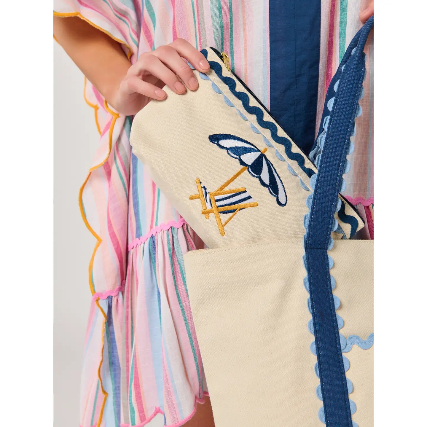Beach Zip Pouch