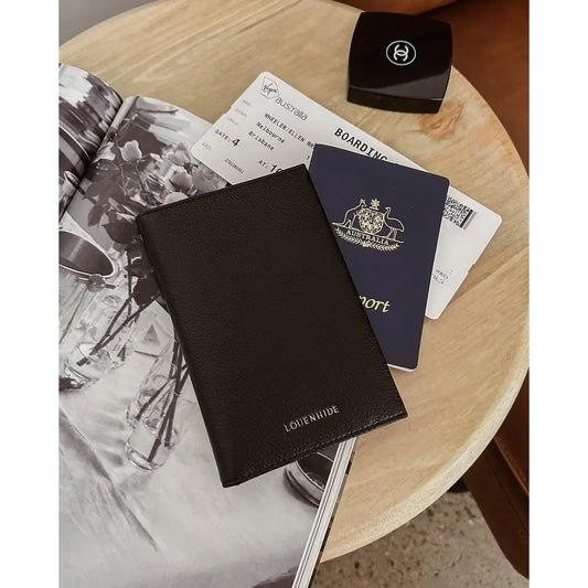 Passport Holder - Black