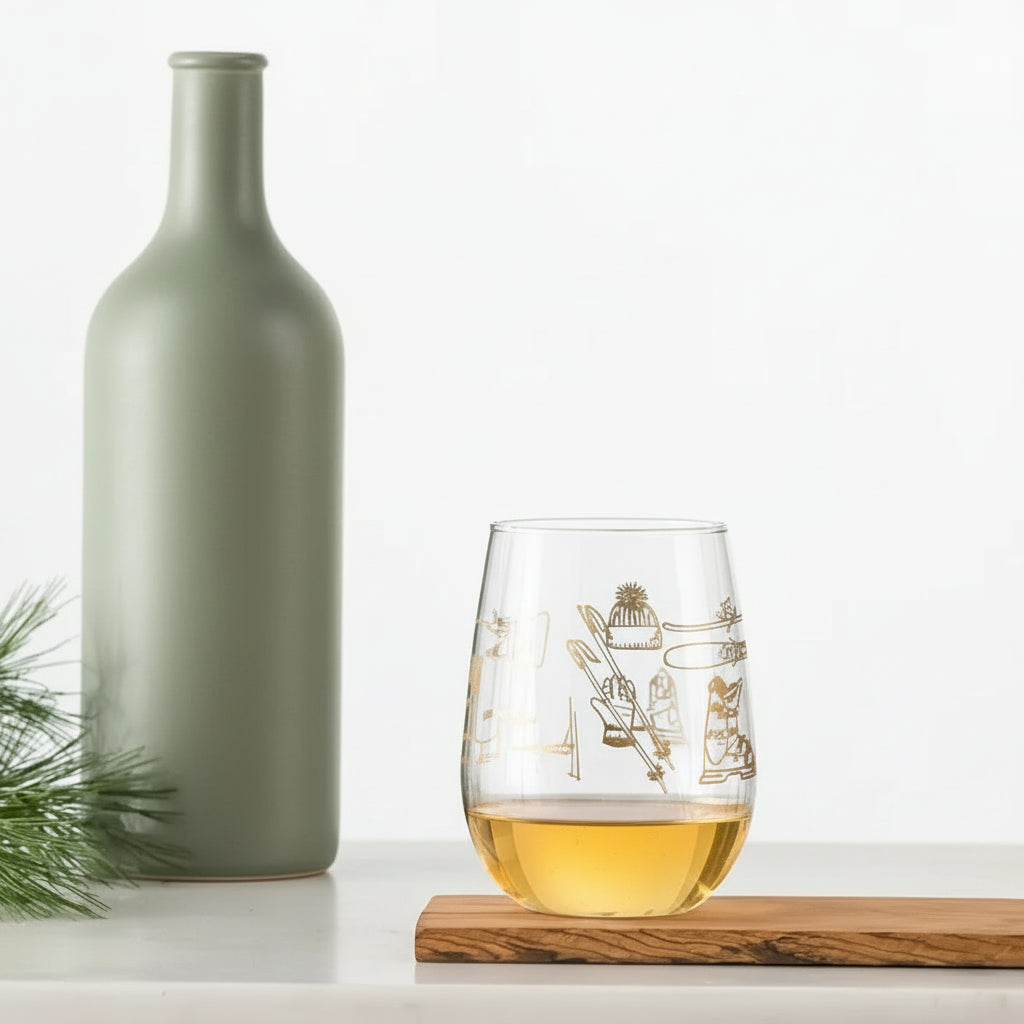 Ski Tools Rocks Glasses - Set of 2