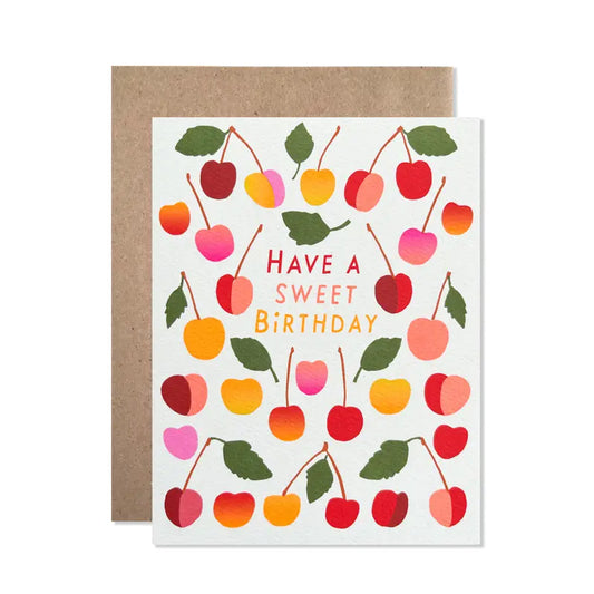 Cherries Greeting Card