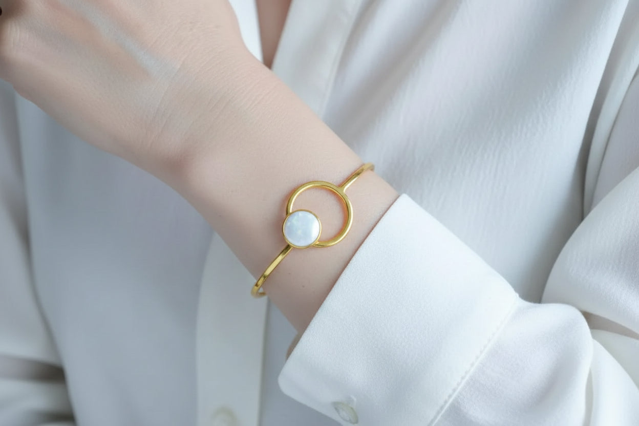 Freshwater Pearl Bangle