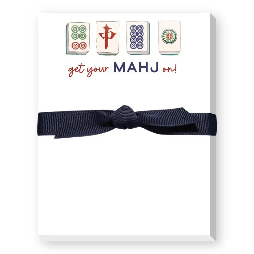 Get your Mahj On Notepad