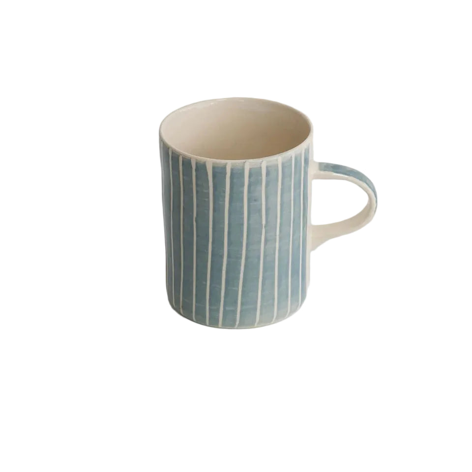 Stripe Mug - Dove Grey