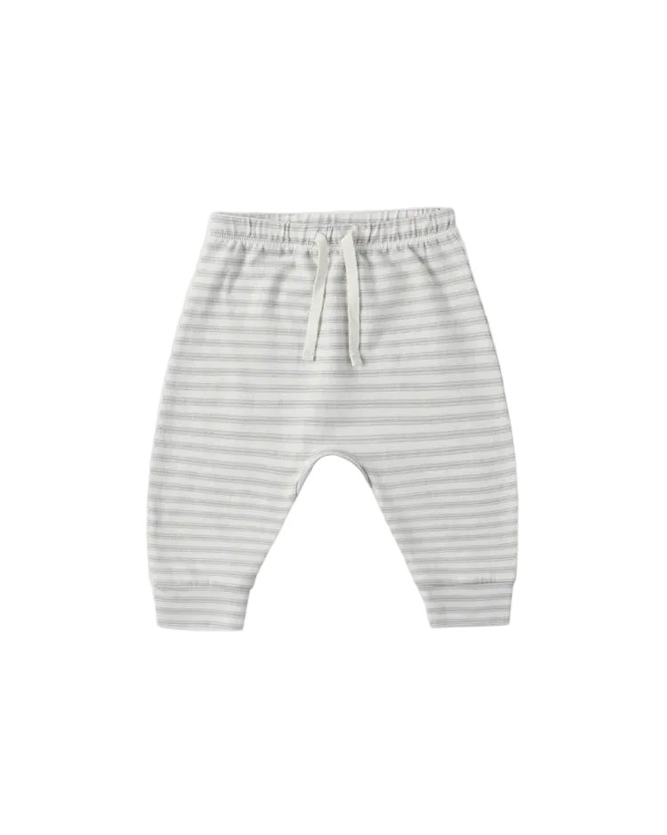 Drawstring Pant- Cloud Stripe
