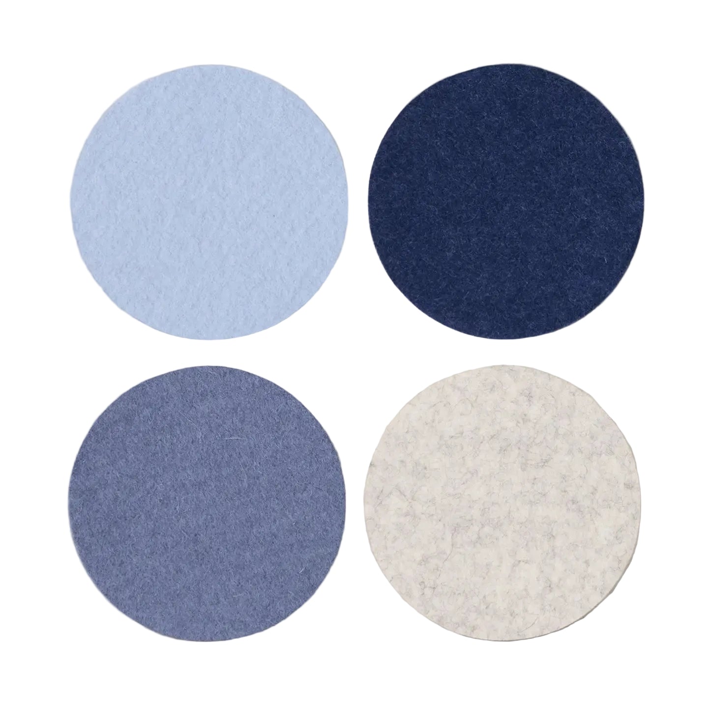 Round Felt Coasters- Social Hour