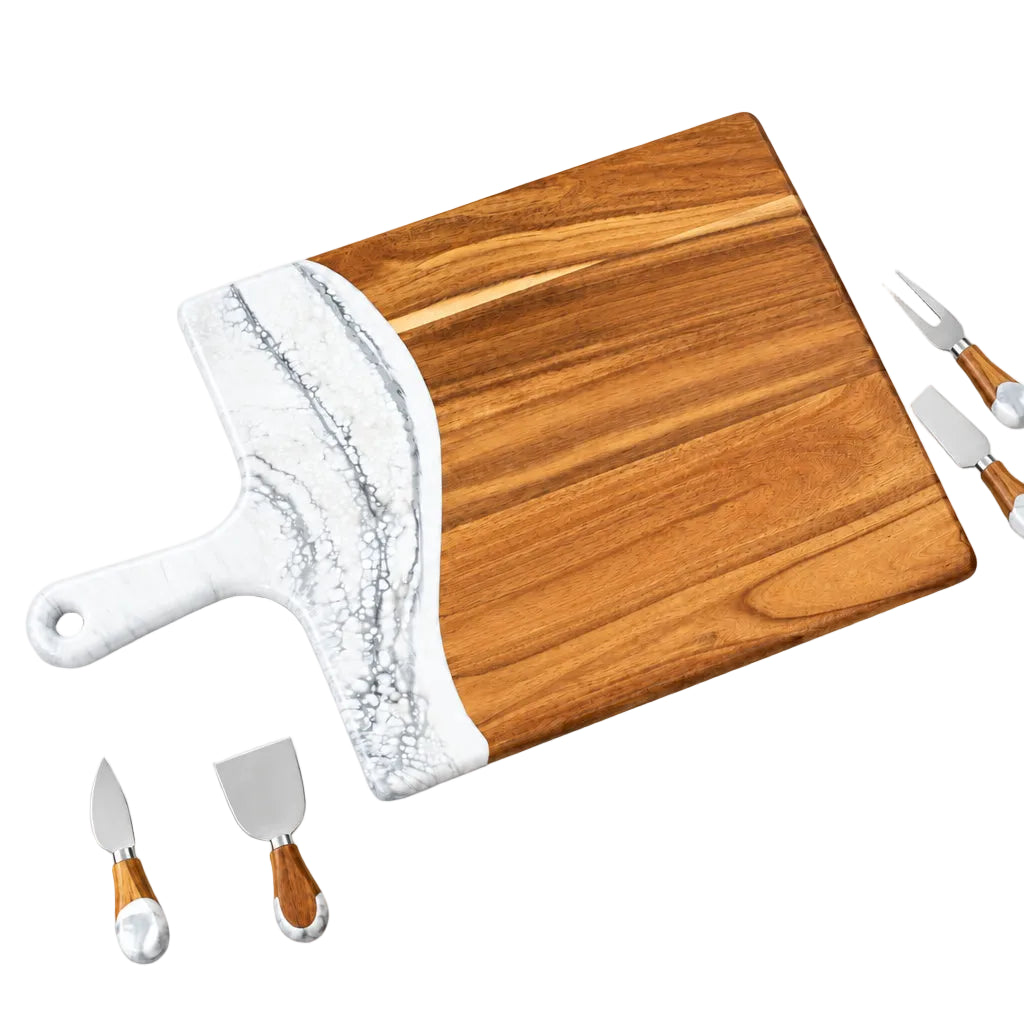 XL Board with Handle- Marble