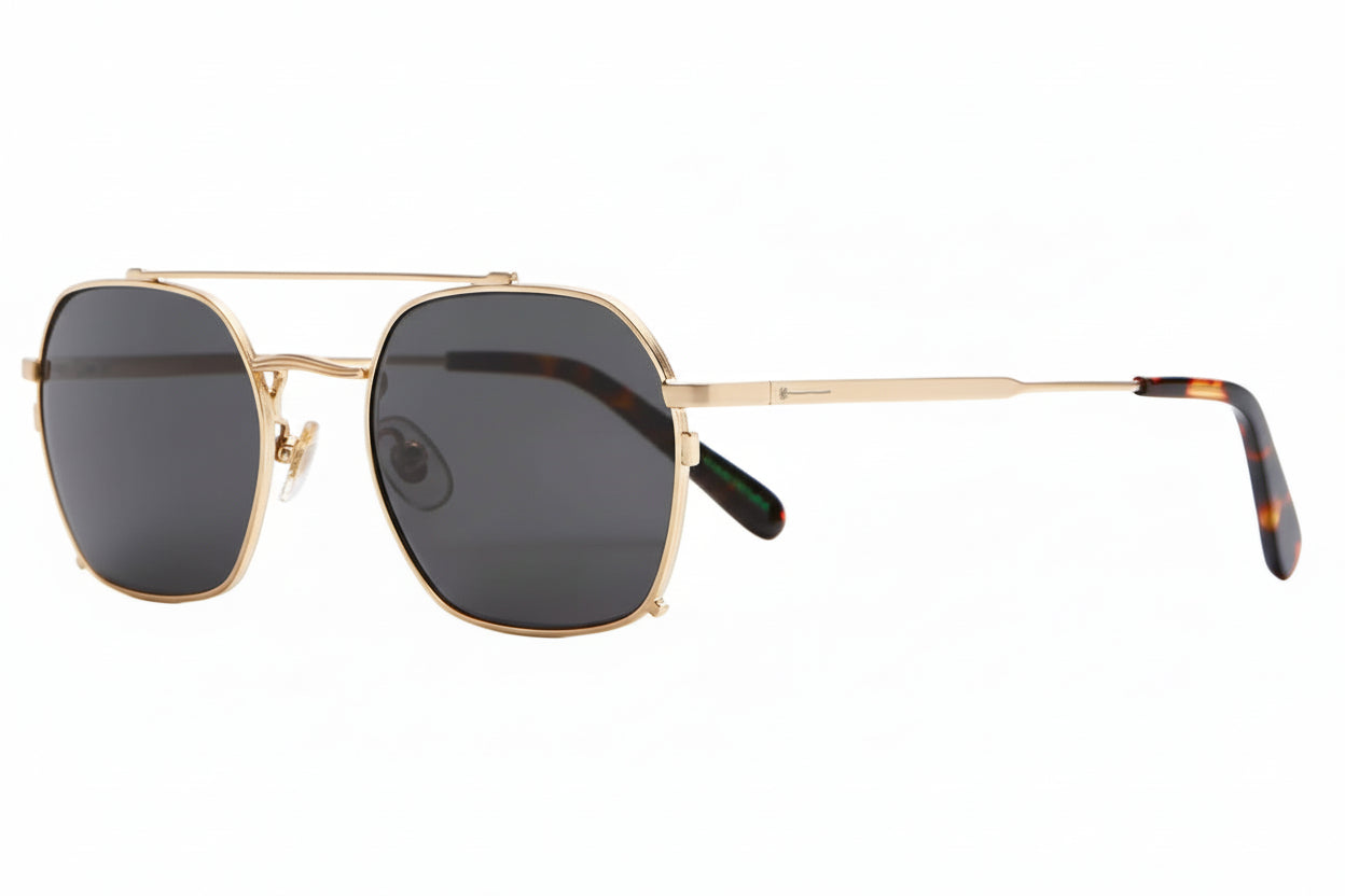 Jazz Safari Brushed Gold Sunglasses