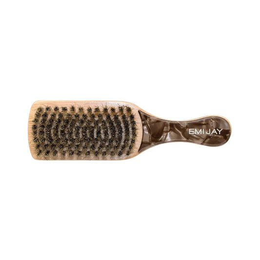 Mini Boar Bristle Brush - Toasted Sugar