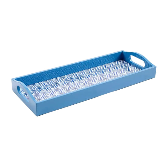 Blue Lacquer Tray