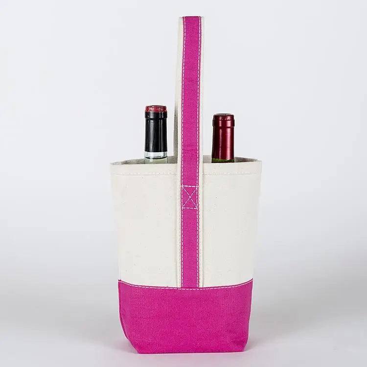Wine Tote – Pink