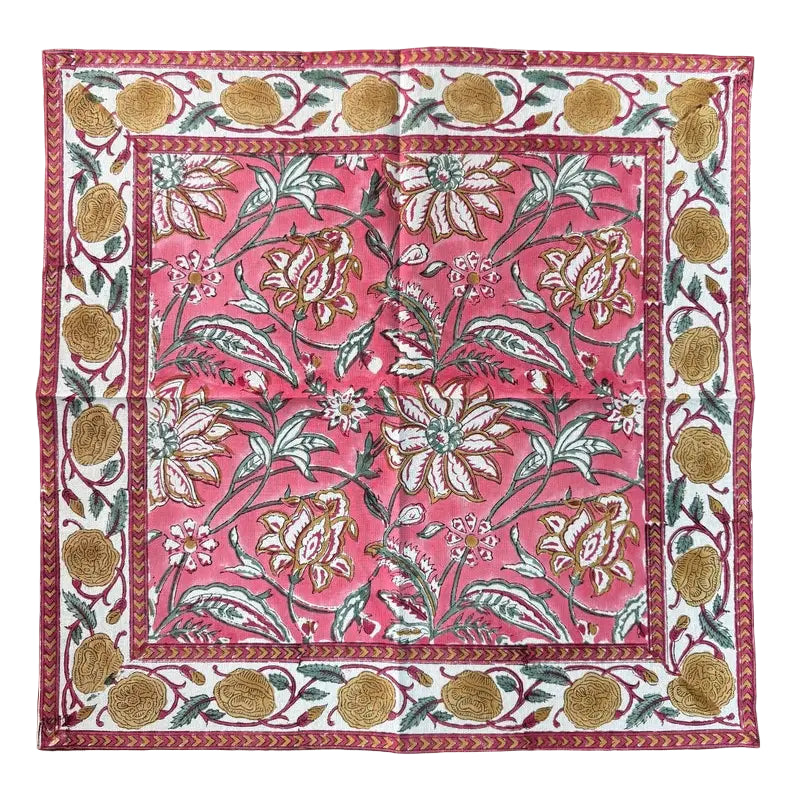 Napkins Set of 4- Candy Pink