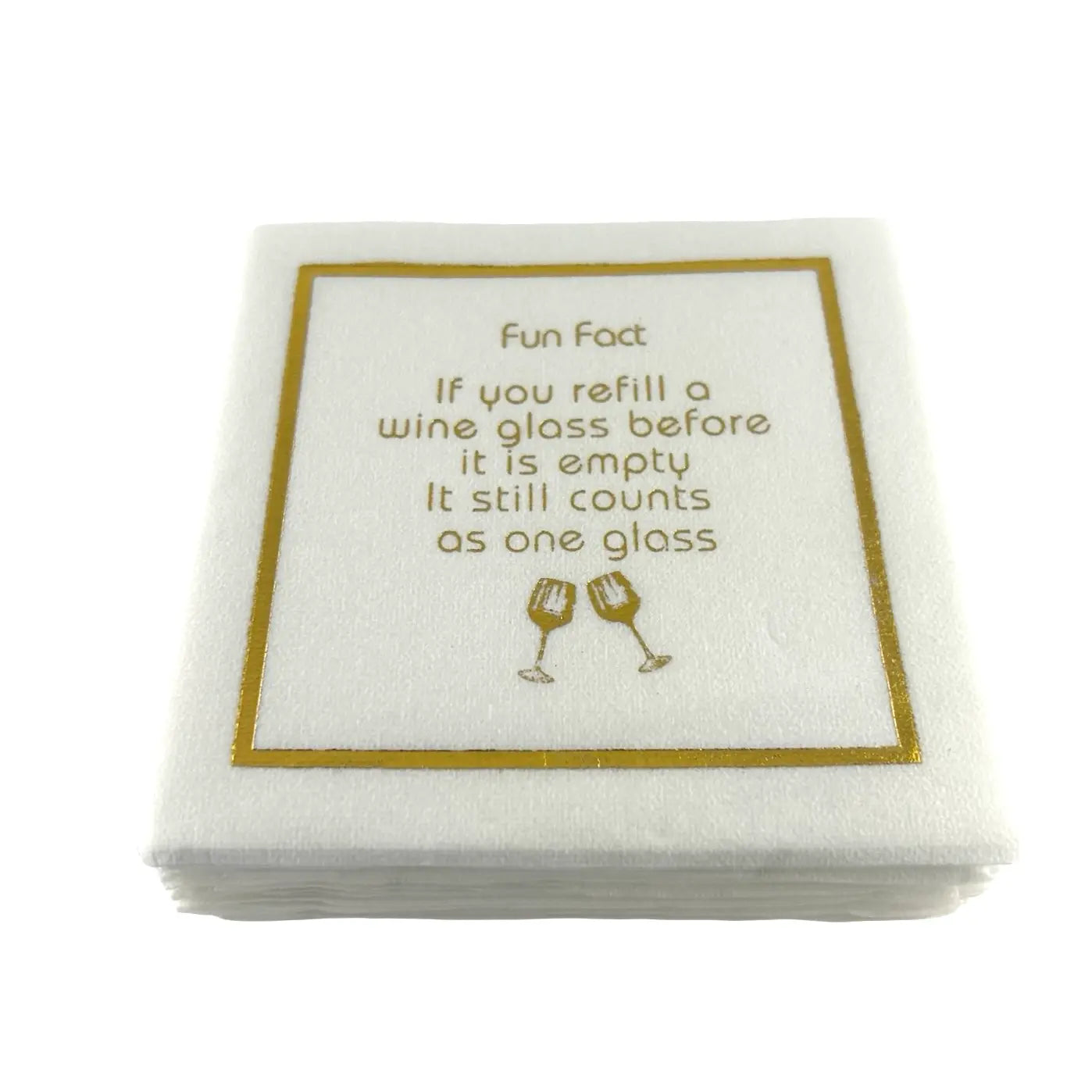 Fun Fact Cocktail Napkins