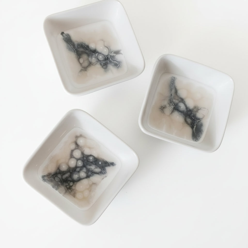 Small Ceramic Dish -  Marble Resin