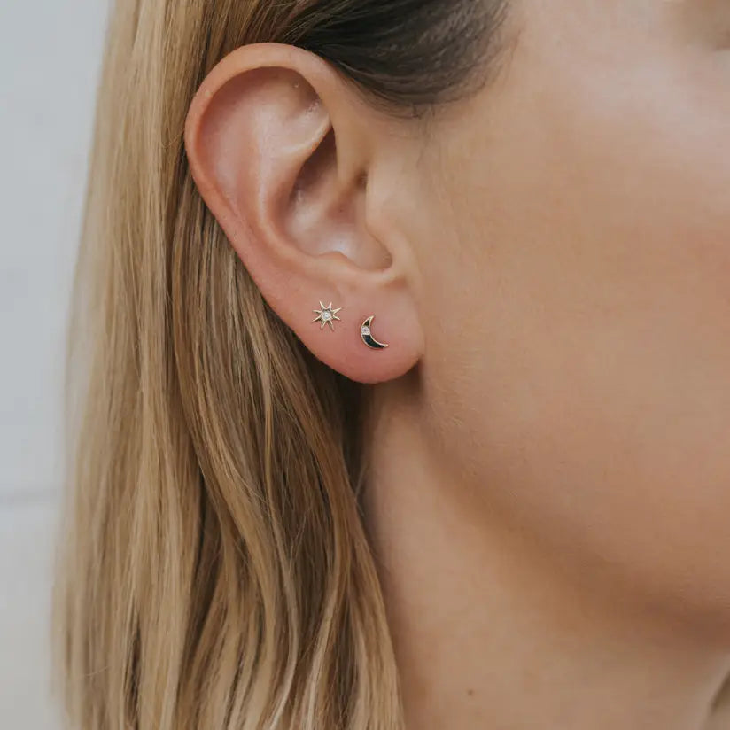 Sun and Moon Earrings