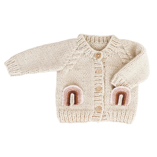 Mauve Rainbow Sweater