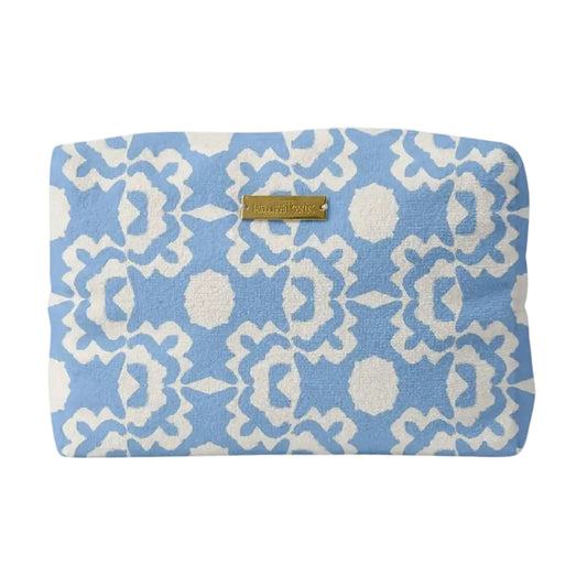 Aspen Chambray Terry Beach Pouch