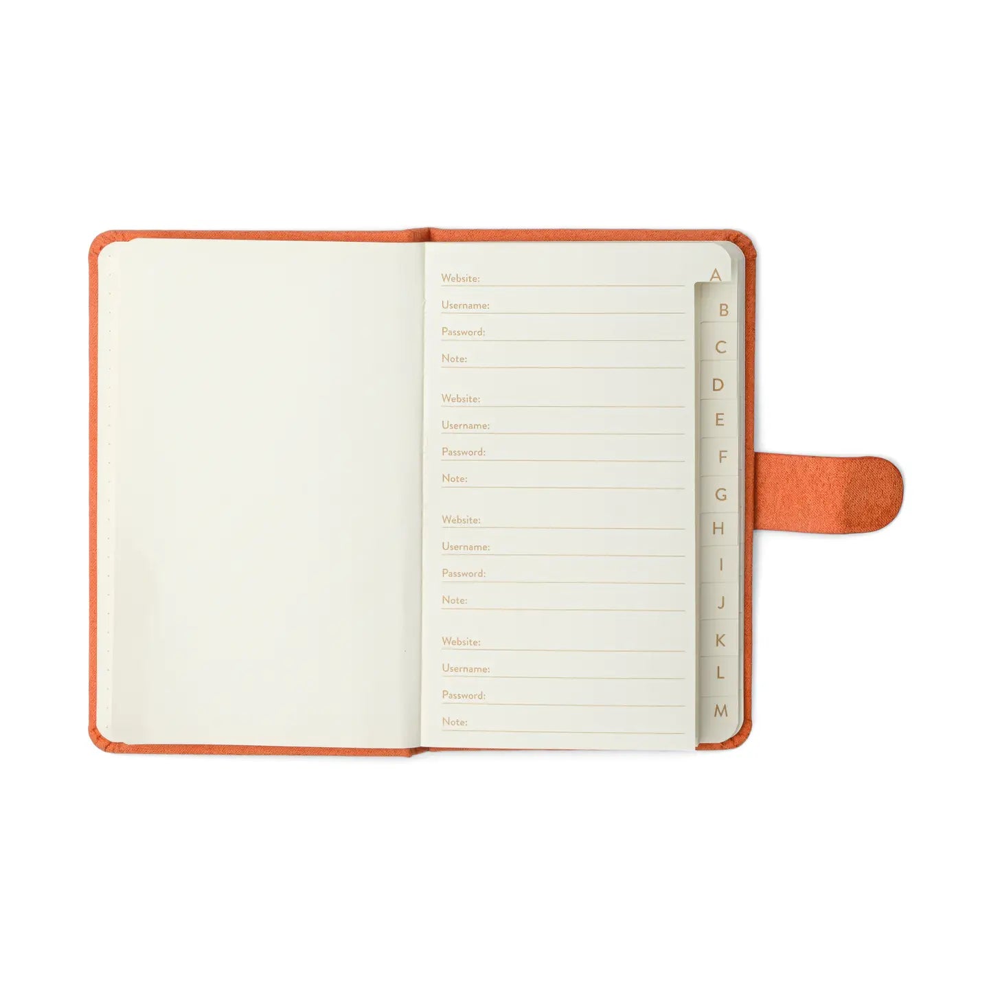 Mini Password Journal