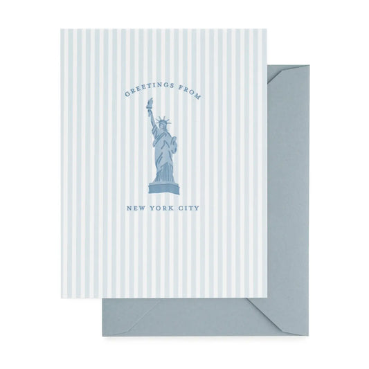 Greetings from New York City Greeting Card