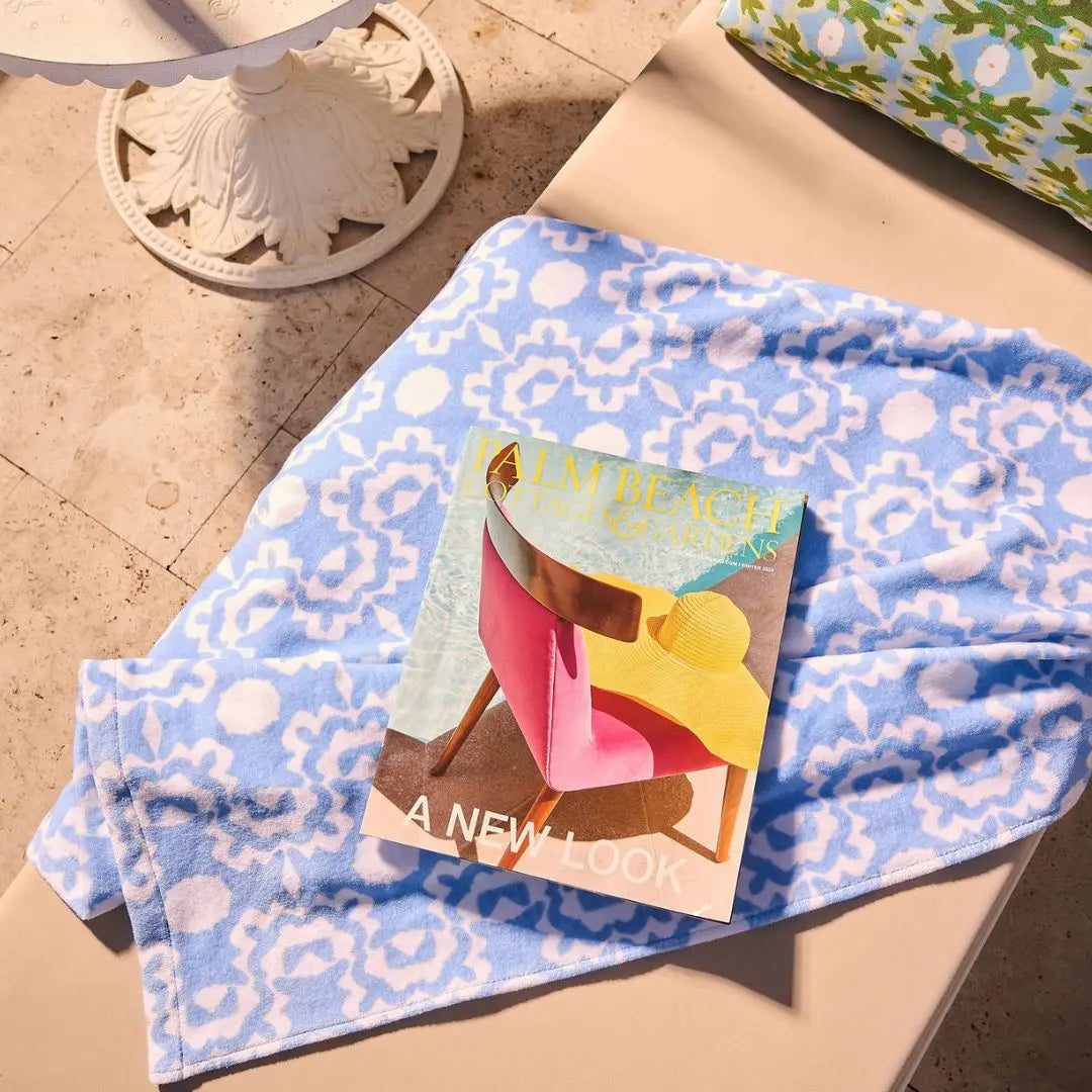 Aspen Chambray Beach Towel