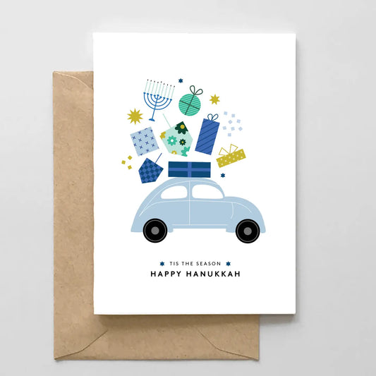 Tis the Season - Hanukkah Greeting Card