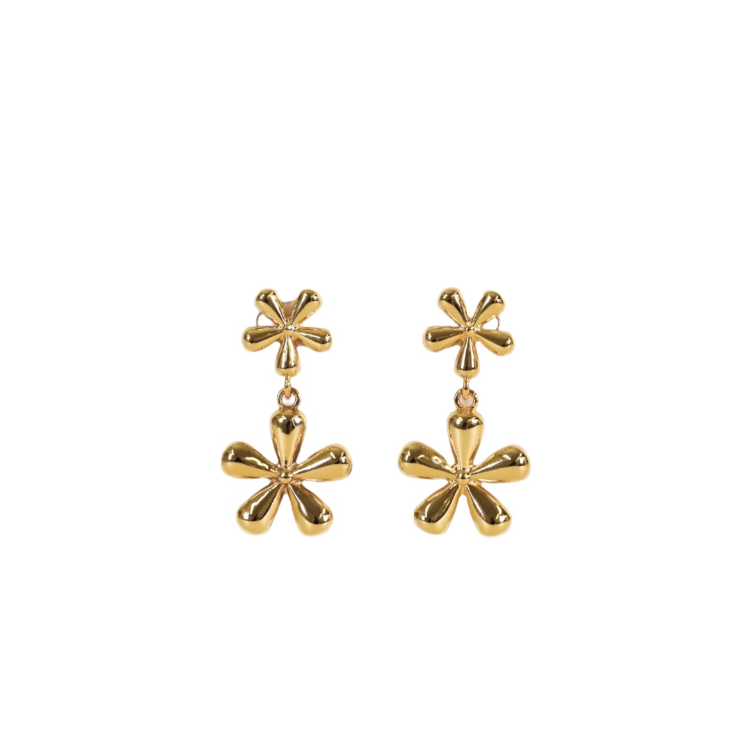 Double Daisy Earrings