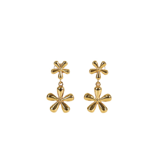 Double Daisy Earrings