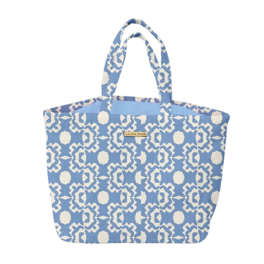 Aspen Chambray Terry Beach Tote