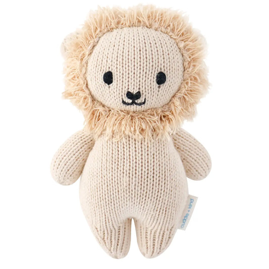 Knit Baby Lion Stuffie